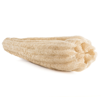 Yasmeen Naturalna Peelingująca Gąbka Luffa/Loofah do mycia i masażu ciała 50-60 cm (XL)